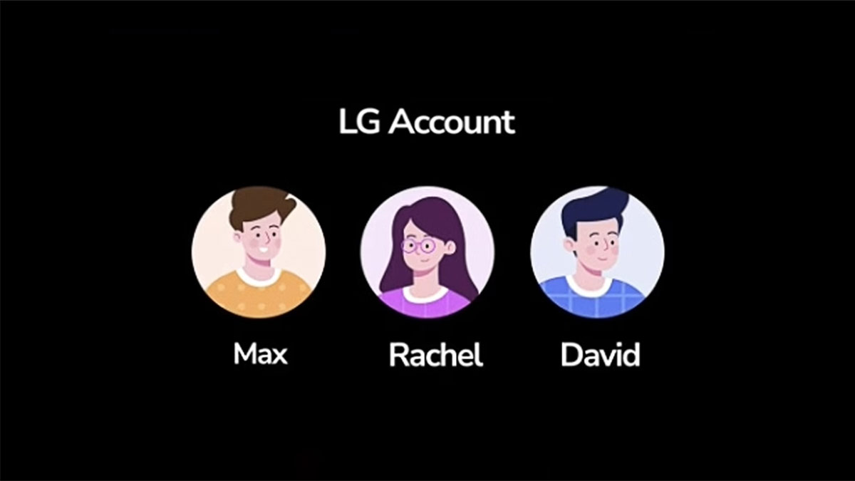 Tạo tài khoản LG để thưởng thức nội dung được cá nhân hóa