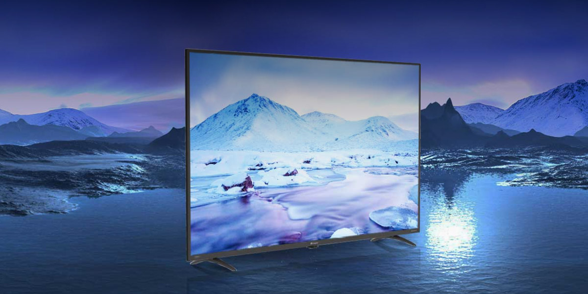 Thiết kế màn hình siêu mỏng của Tivi Casper 43 Inch 43FX5200