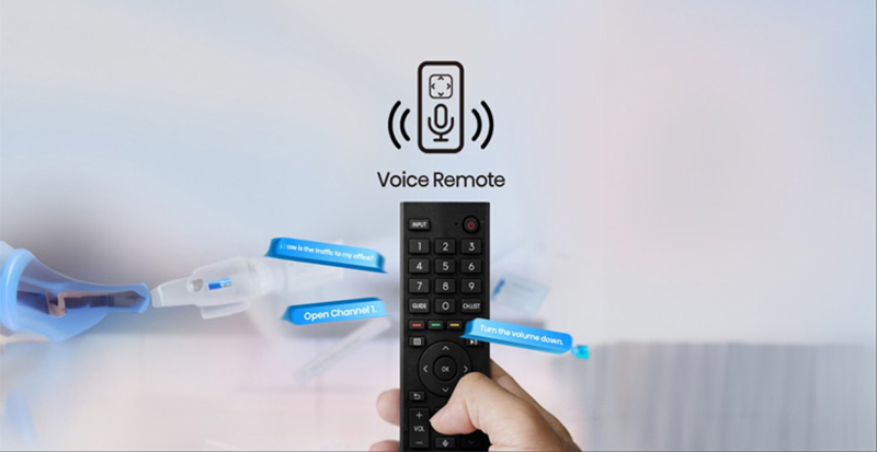 Điều khiển tivi Hisense bằng giọng nói với tính năng Voice Remote