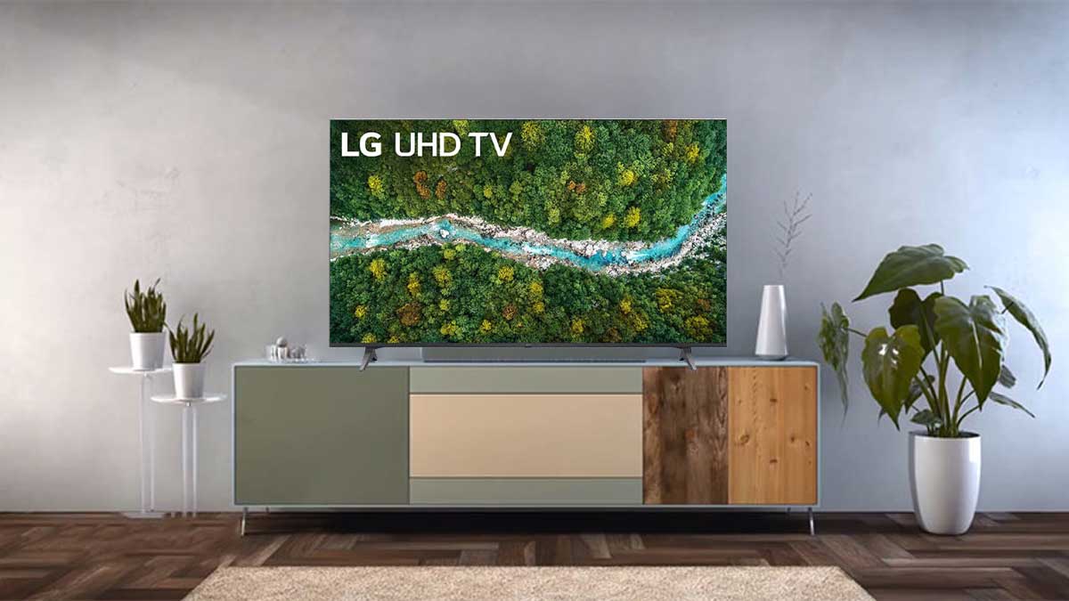 Thiết kế LG Smart Tivi 4K 50 Inch 50UP7720PTC ThinQ AI sang trọng