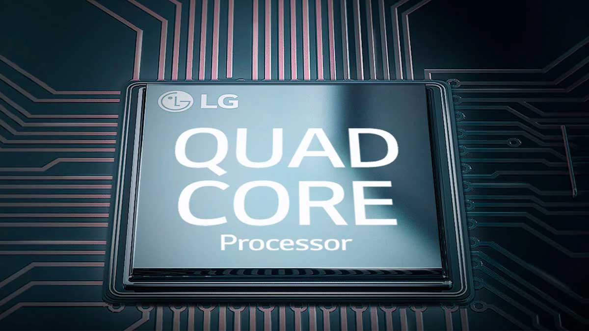 Bộ xử lý Quad Core 4 lõi giúp cải thiện chất lượng hình ảnh vượt trội