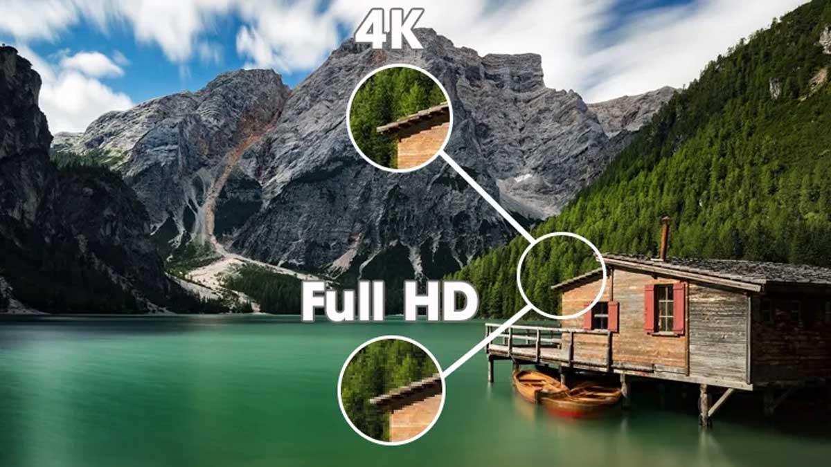 Độ phân giải Ultra HD 4K sắc nét và chi tiết gấp 4 lần so với tivi Full HD