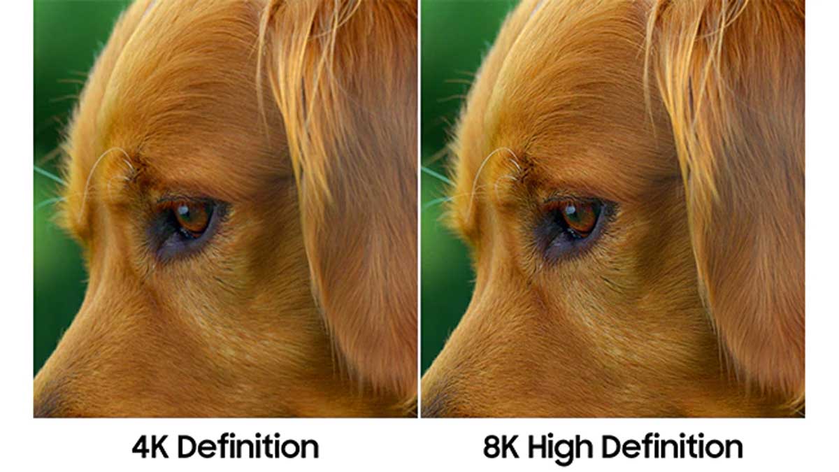 Ultra HD 8K giúp hình ảnh hiển thị siêu nét đến từng điểm ảnh