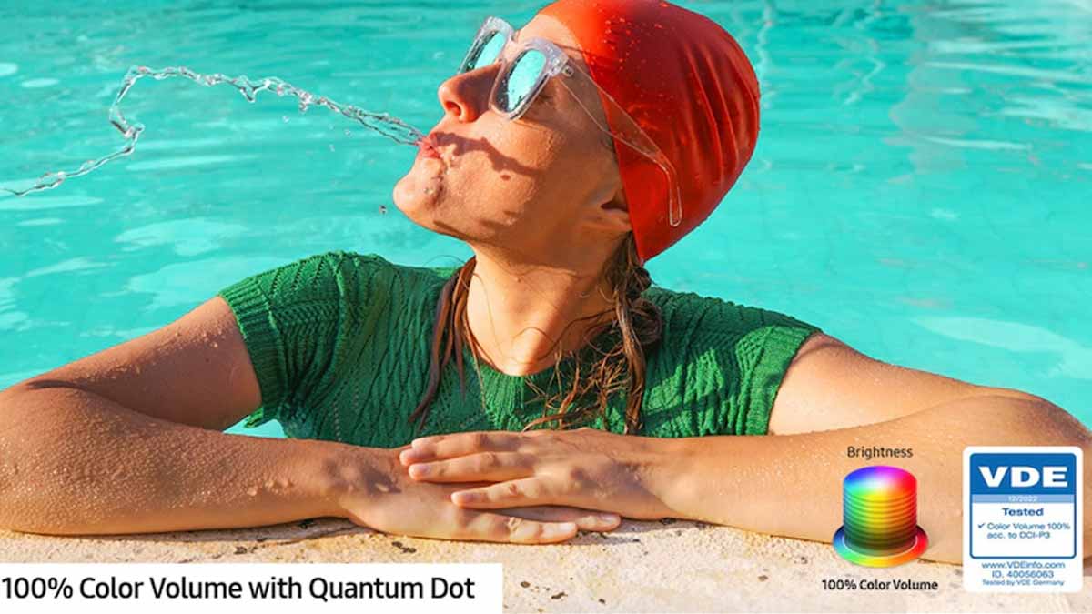Công nghệ Quantum Dot mở rộng dải màu, mang đến hình ảnh chuẩn xác