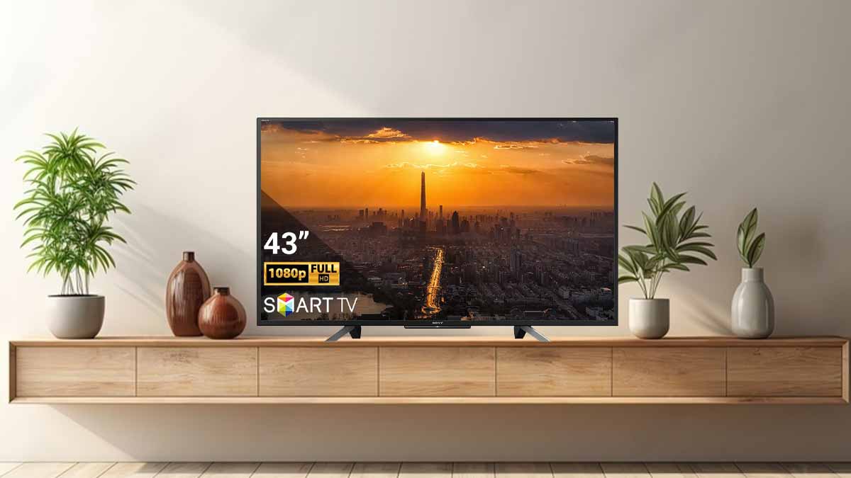 Smart Tivi Full HD 43 Inch KDL-43W660G/Z có thiết kế ưa nhìn, hiện đại