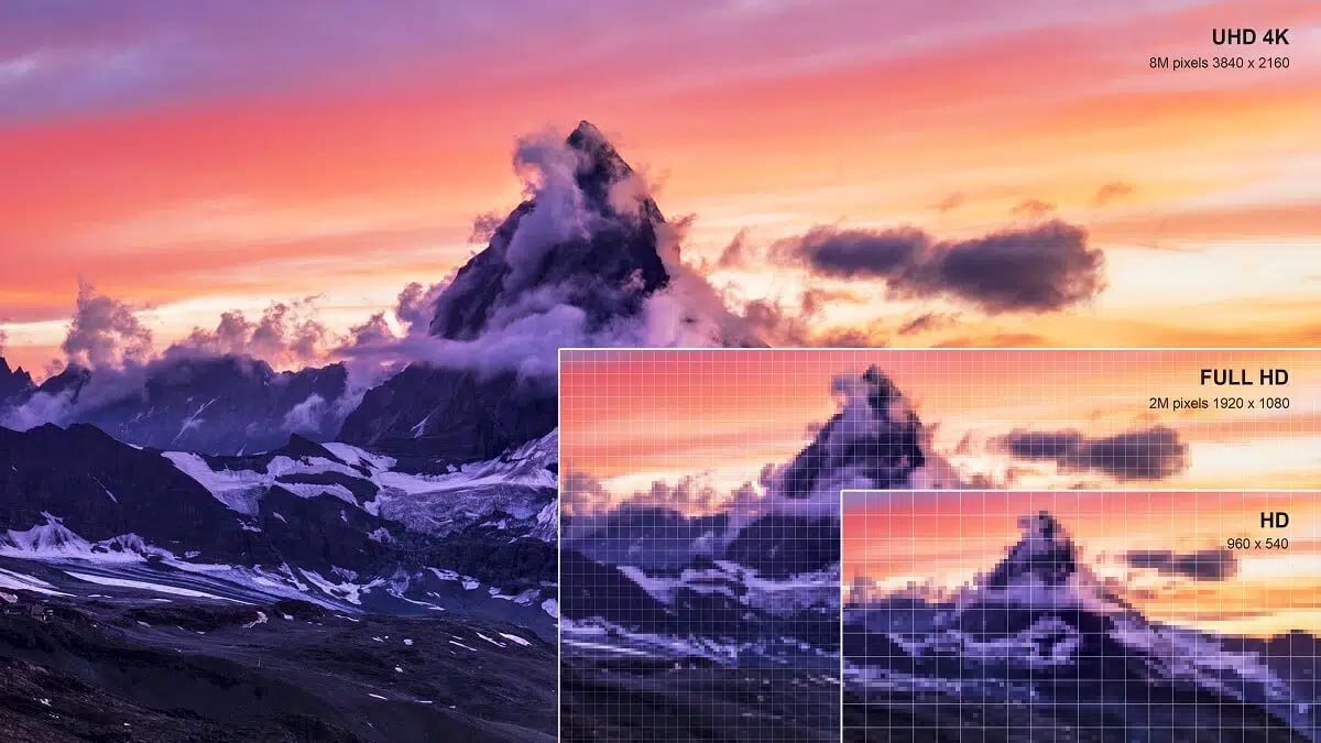 Độ phân giải Ultra HD 4K mang lại chất lượng hình ảnh sắc nét, chân thực