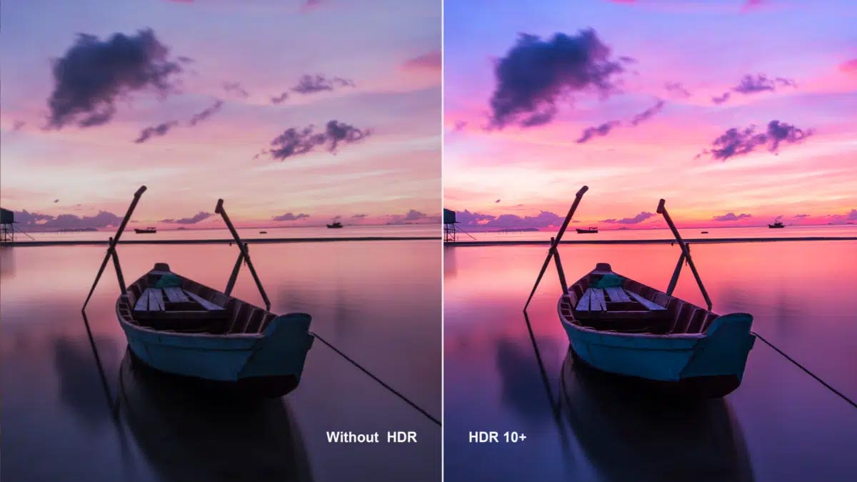 Công nghệ HDR 10+ giúp màu sắc sống động và rực rỡ hơn
