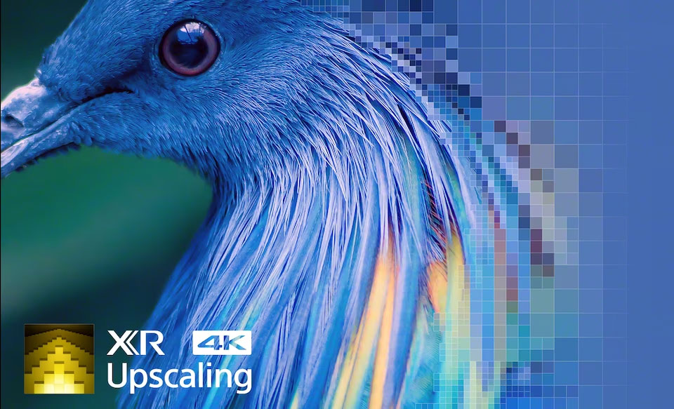 XR 4K Upscaling nâng cấp độ phân giải của hình ảnh lên chuẩn 4K