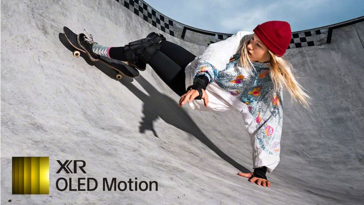 XR OLED Motion giúp nâng cấp chất lượng của những cảnh quay nhanh