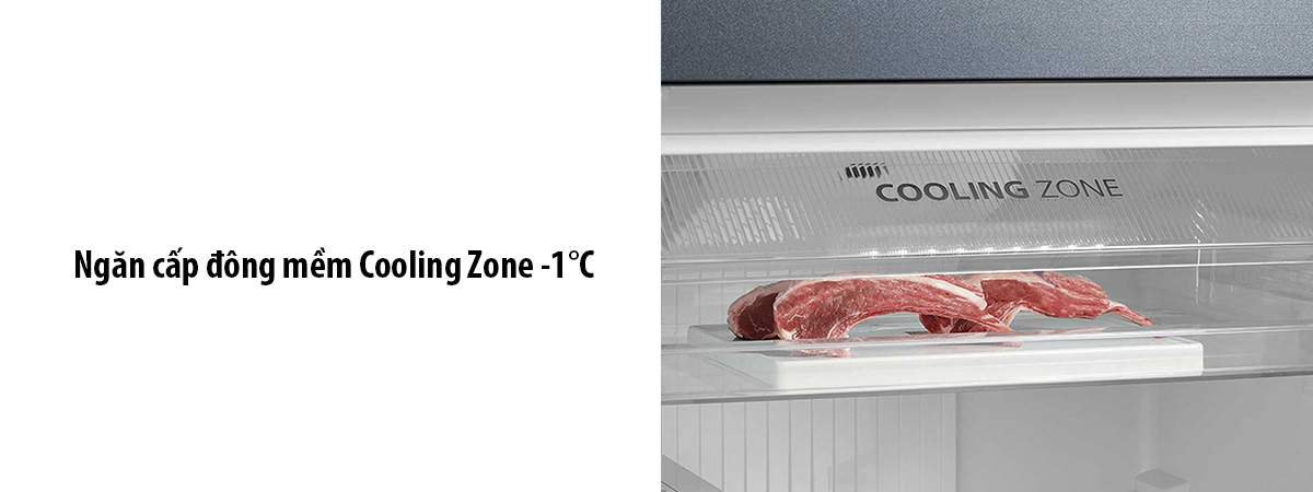 Ngăn cấp đông mềm Cooling zone -1°C