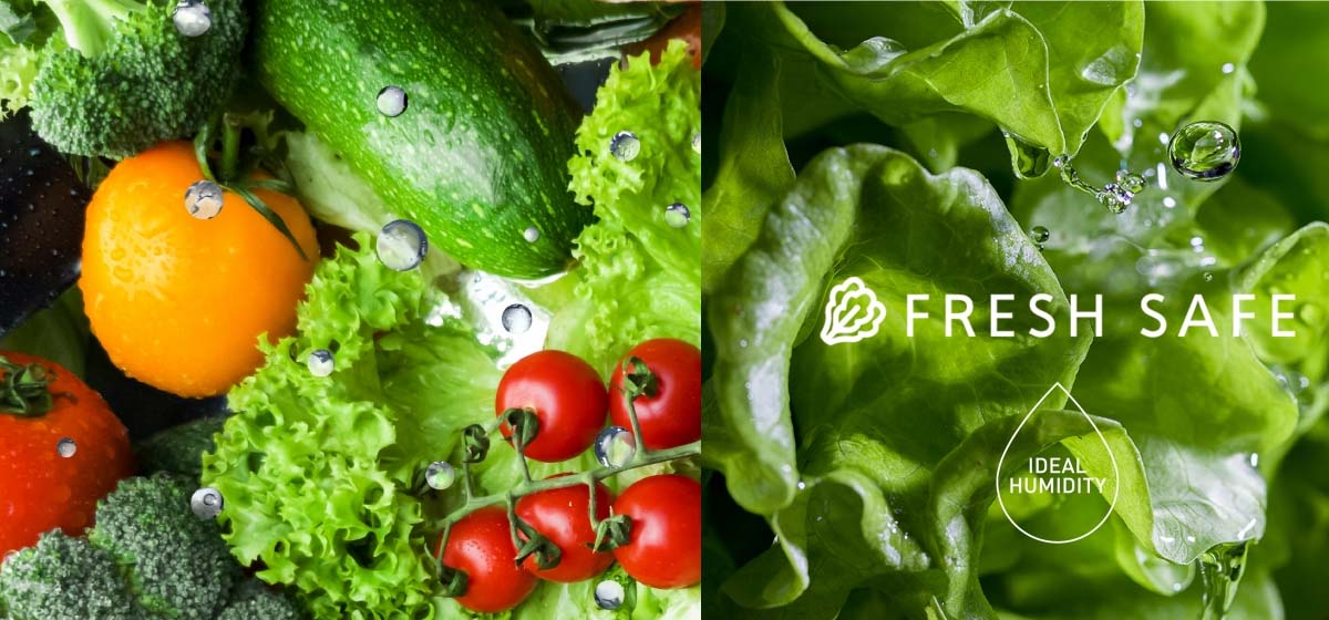 Ngăn rau quả giữ ẩm 90% bảo quản rau quả tươi ngon lâu hơn, hạn chế khô héo