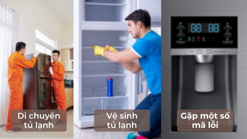 Những trường hợp bạn có thể thử cách reset tủ lạnh Samsung.