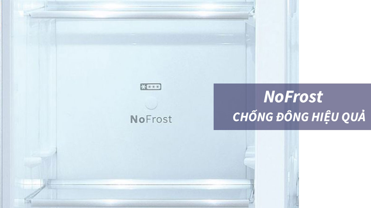 Công nghệ NoFrost chống đông tuyết thực phẩm hiệu quả