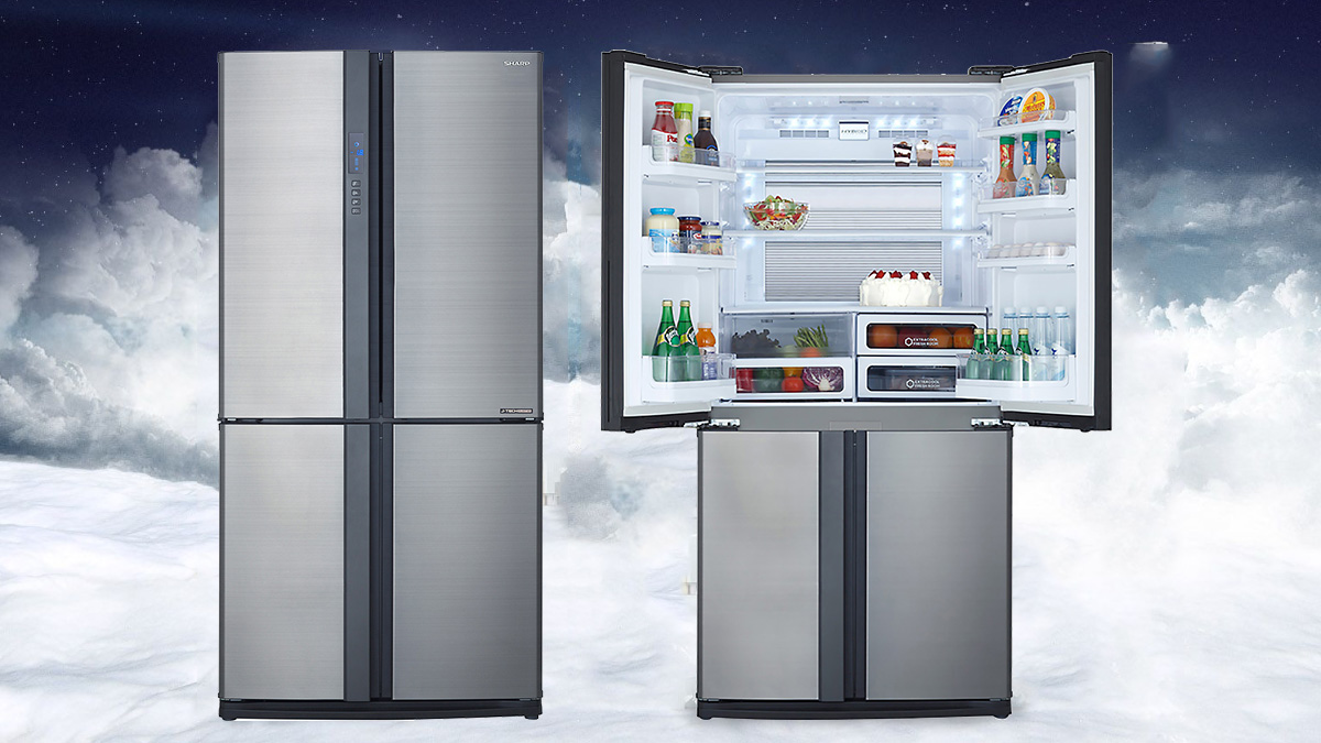Tủ Lạnh Sharp Inverter SJ-FX631V-SL có kích thước lý tưởng
