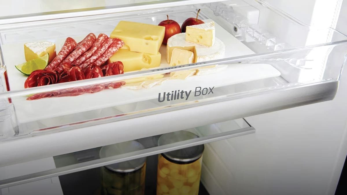 Ngăn Utility box phù hợp để lưu trữ một vài thực phẩm riêng biệt