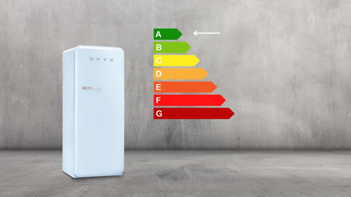 Tủ Lạnh Smeg 281 Lít FAB28RPB5 đạt chuẩn tiết kiệm năng lượng A+++