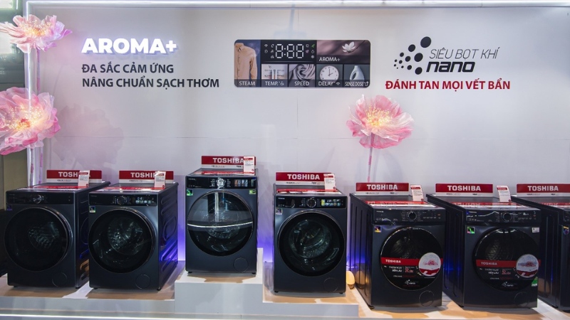 Thế hệ máy giặt Toshiba T25/T21 mới ra mắt