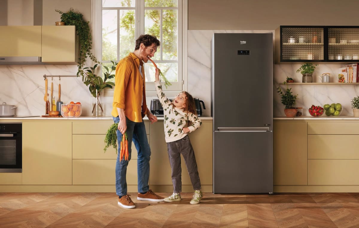 Tủ lạnh Beko sở hữu thiết kế tối giản, hiện đại