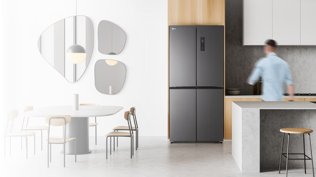 Tủ Lạnh LG Inverter 470 Lít GR-B50BL sở hữu thiết kế tối giản, hiện đại