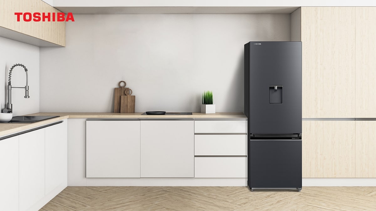 Tủ lạnh Toshiba có thiết kế đặc trưng riêng