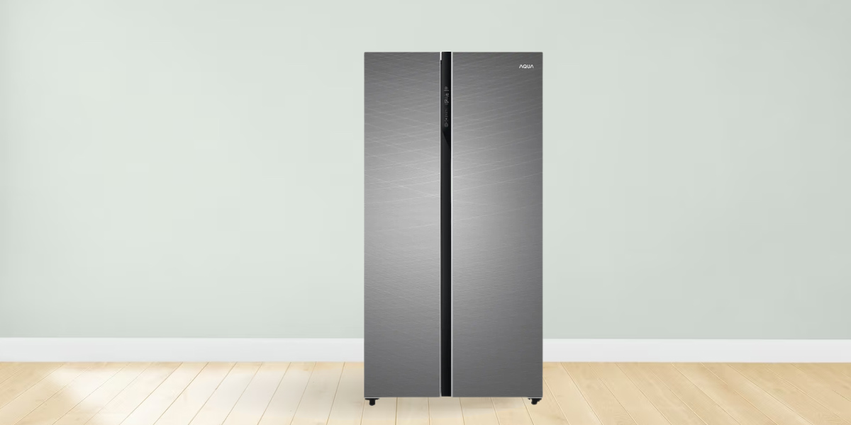 Tủ Lạnh Aqua Inverter 576 Lít AQR-IG696FS GD có thiết kế hiện đại, nâng tầm không gian bếp