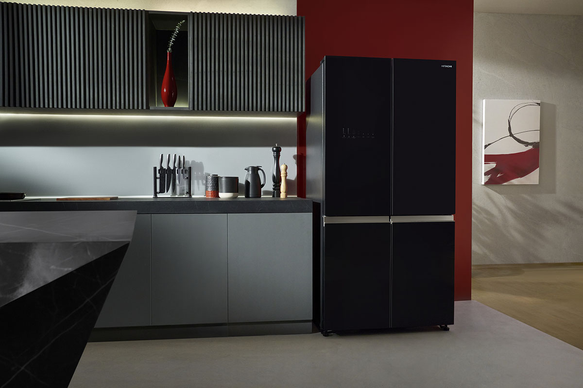 Tủ lạnh có thiết kế thời thượng, hiện đại làm nổi bật không gian bếp nhà bạn