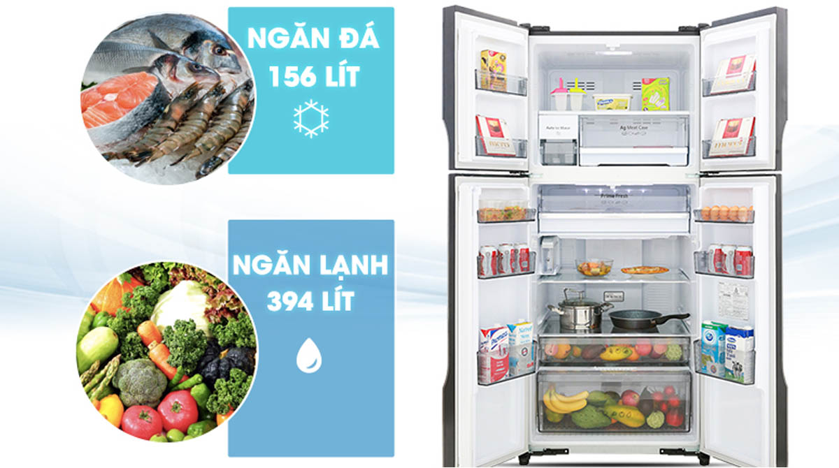 Tủ lạnh NR-DZ600GXVN phù hợp cho gia đình 5 người