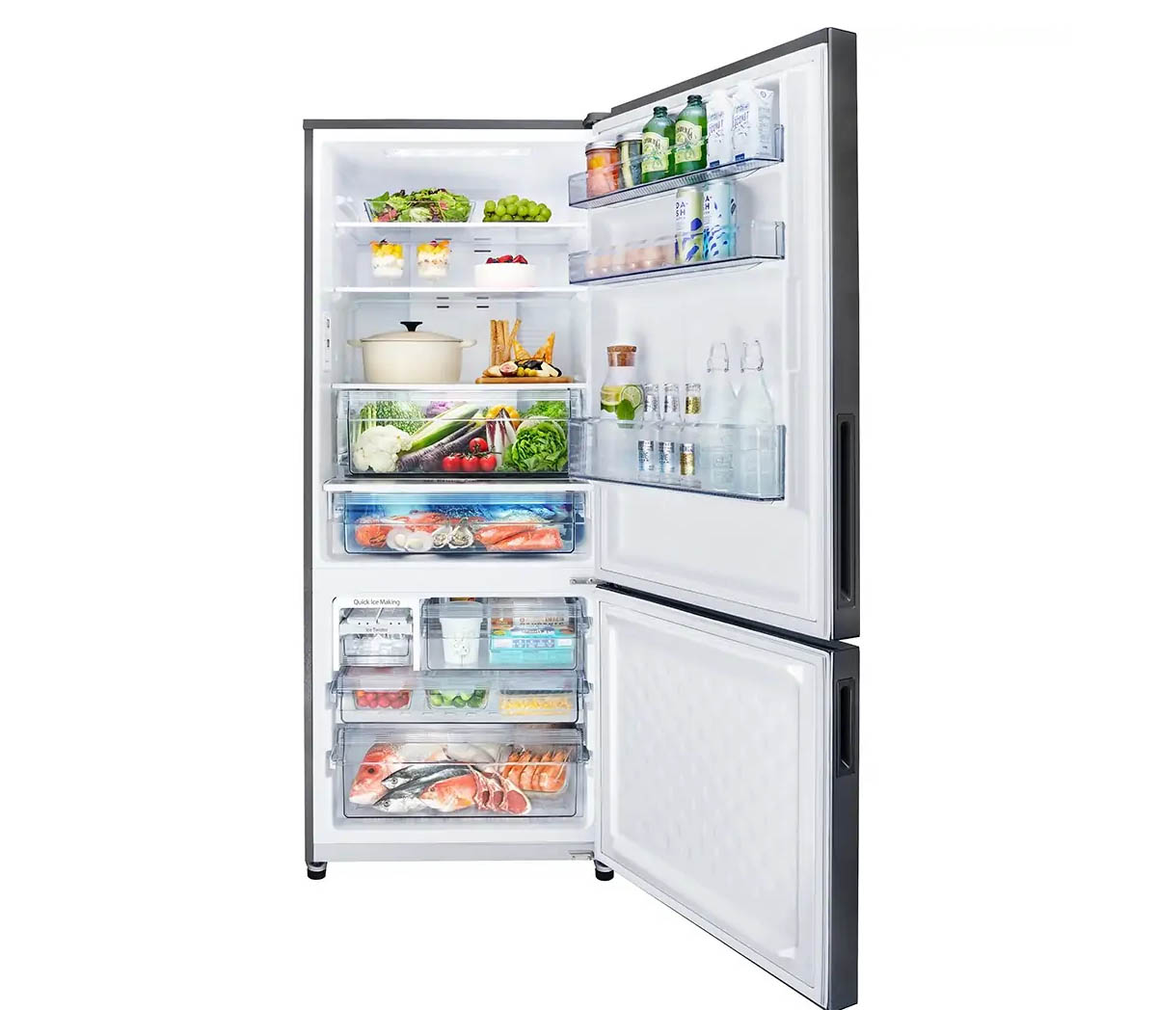 Tủ Lạnh Panasonic NR-BX471WGKV phù hợp với gia đình đông thành viên