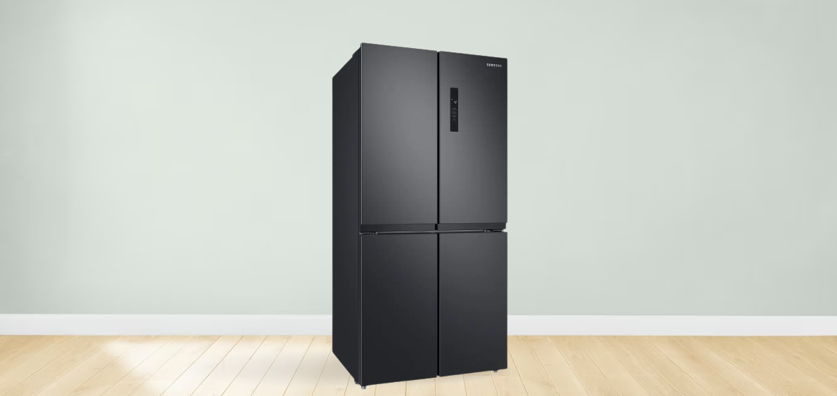 Tủ Lạnh Samsung Multidoor 488 Lít RF48A4000B4/SV có thiết kế hiện đại nhiều cánh