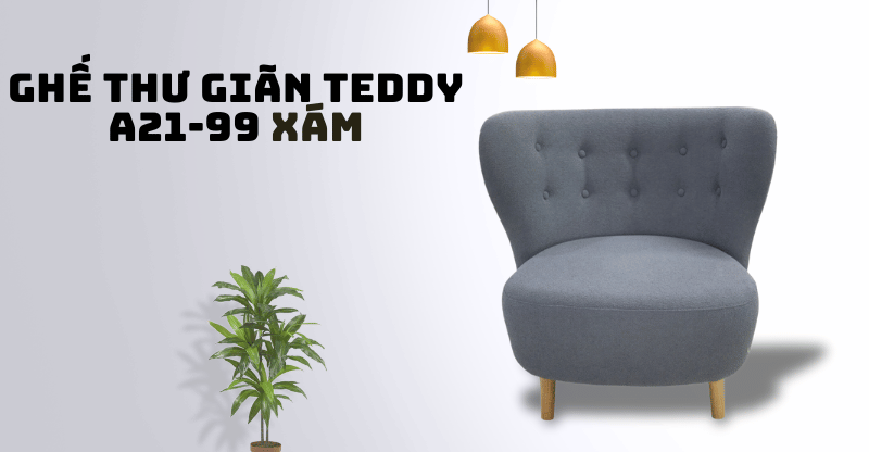 Ghế Thư Giãn Teddy A21-99 Xám