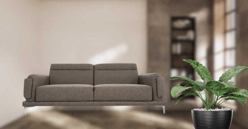 Sofa 3 Chỗ Cloe 1308 Nâu