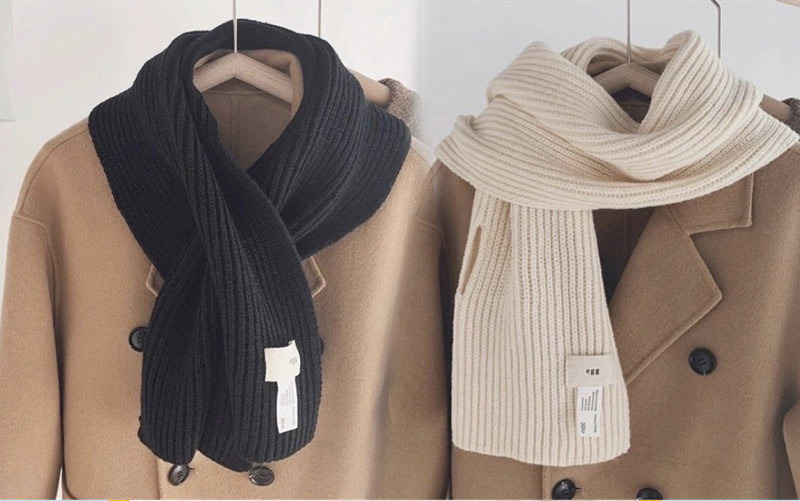 Khăn choàng nam màu trung tính