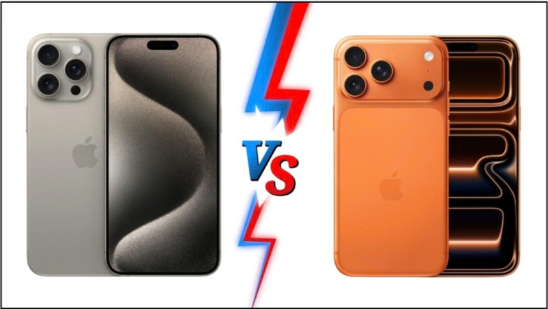 So sánh iPhone 17 Pro Max với iPhone 15 Pro Max