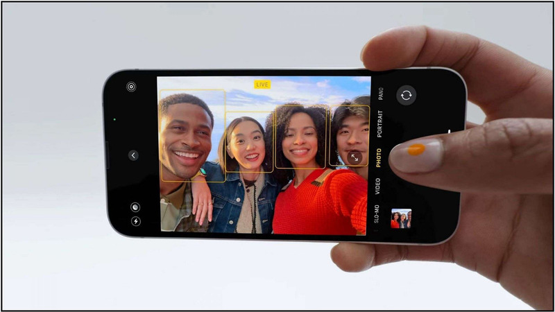 Camera trước trên iPhone 16e