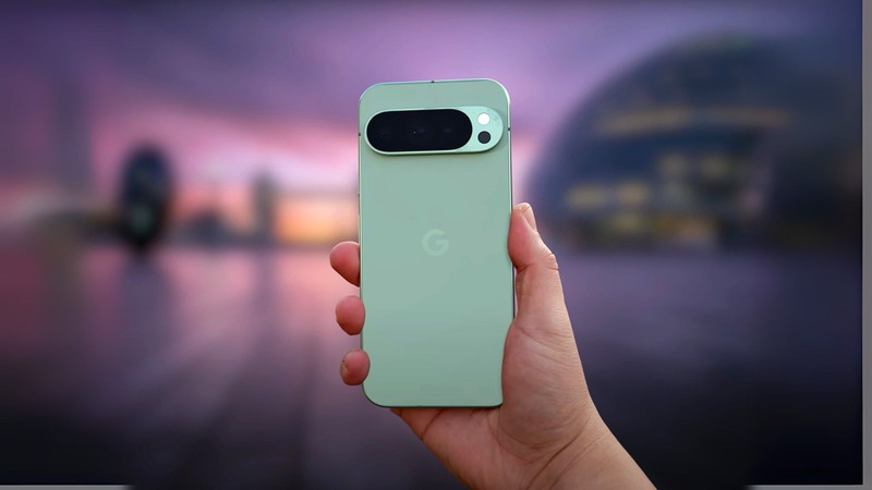 Thiết kế mặt lưng của Google Pixel 10