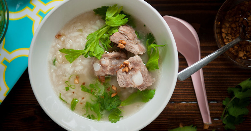 Cháo sườn