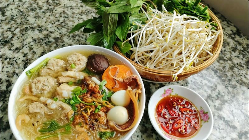 Miến sườn