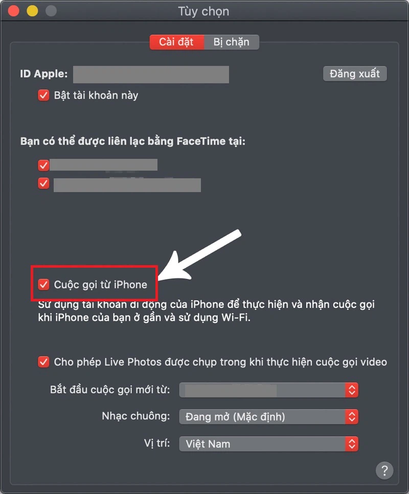 Hướng dẫn cách tắt đồng bộ cuộc gọi trên iPhone siêu đơn giản