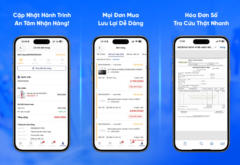 App Chợ Lớn đồng hành trọn đời