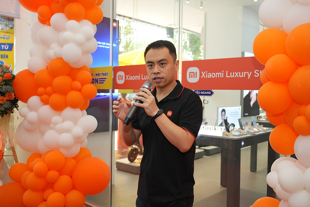 Mr Neo - Tổng Giám Đốc Xiaomi Việt Nam chia sẻ tại sự kiện
