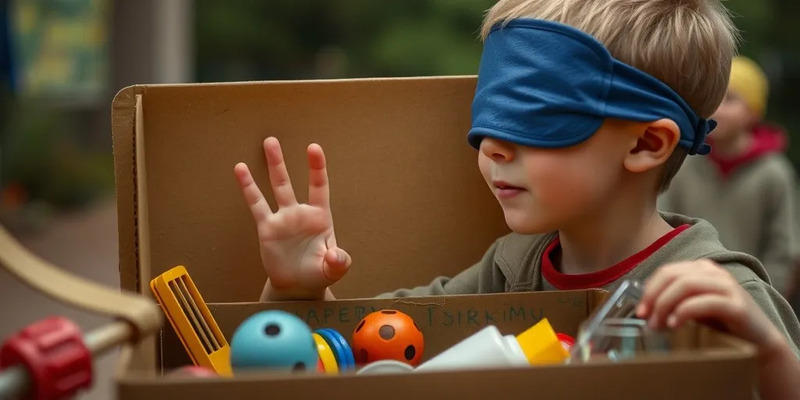 Trò chơi bịt mắt đoán đồ vật kinh dị