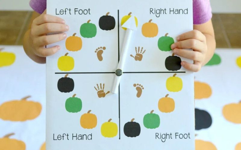 Trò Twister phiên bản Halloween