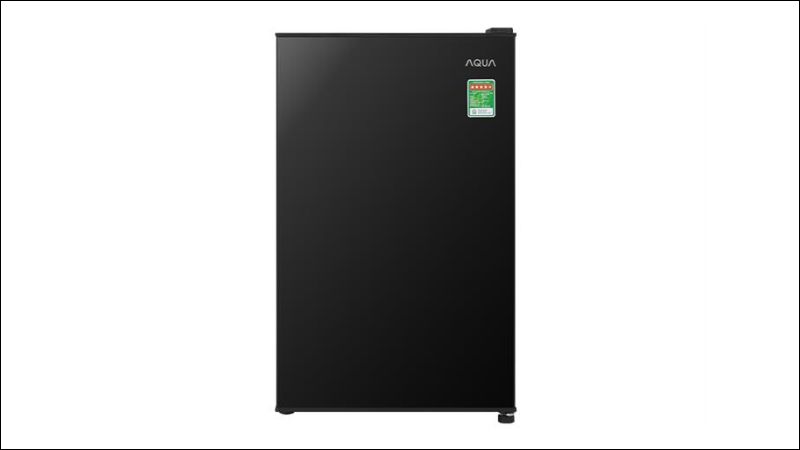 Kích thước tủ lạnh mini Aqua 90 Lít AQR-D100FA(BS) gọn gàng, phù hợp nhiều không gian