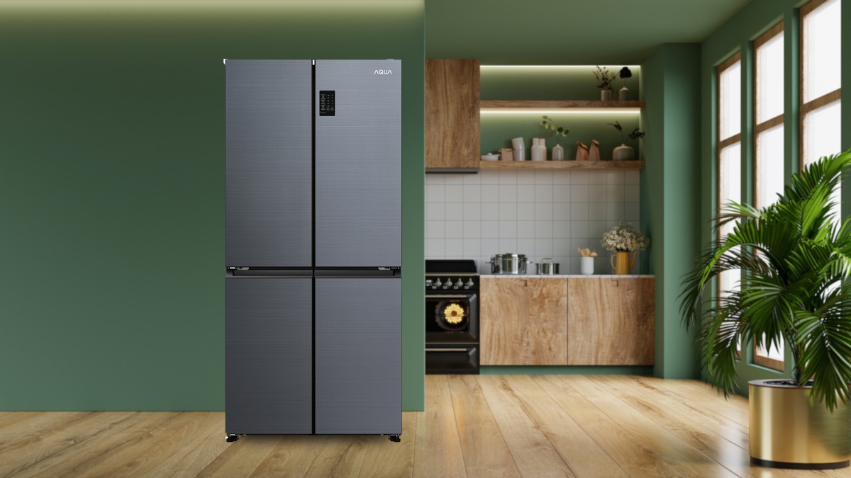 Tủ Lạnh Aqua Inverter 469 Lít AQR-M536XA(SL)