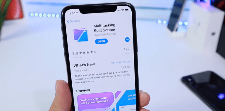 Ứng dụng chia đôi màn hình iPhone Multitasking Split Screen